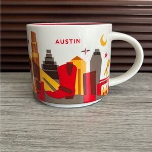 Starbucks Austin You Are Here Collection Mug